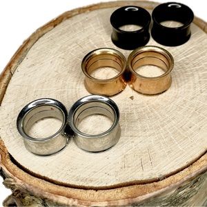 3 Pairs of metal Gauges